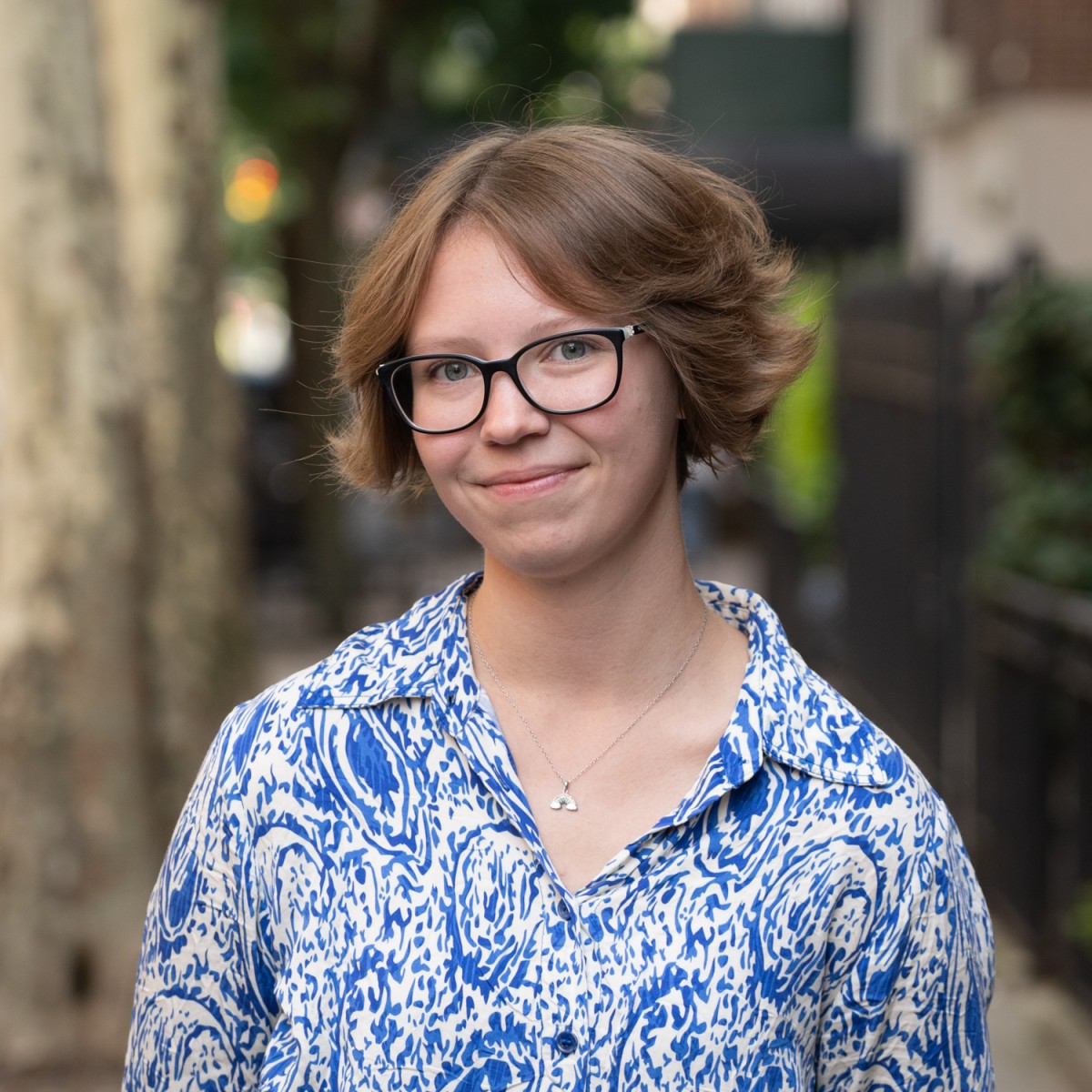A portrait of Molly Koch.